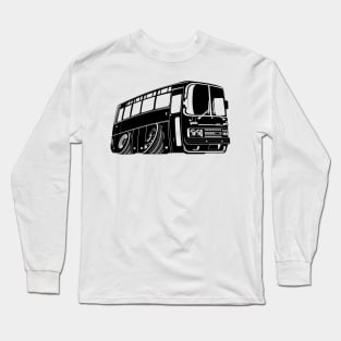 cartoon autobus Long Sleeve T-Shirt